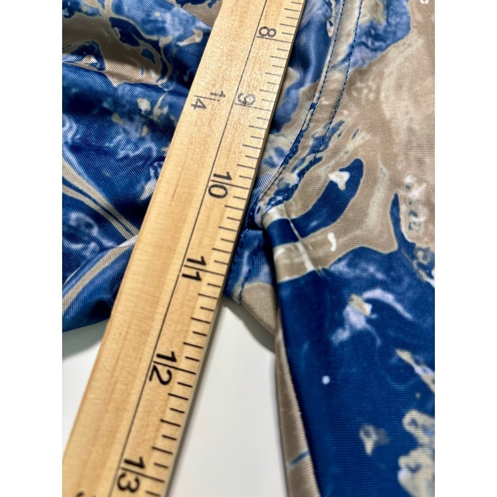 MLB‎ Milwaukee Brewers Marble Swirl Leggings Sz M Baseball Athleisure Comfy Gym - Picture 8 of 14